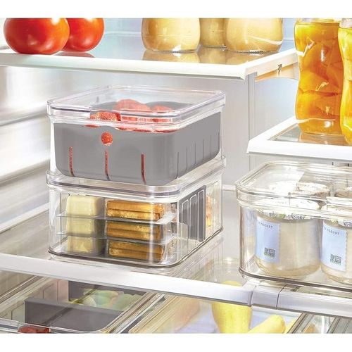 Idesign Crisp Bpa-Free Plastic Produce Storage Bin