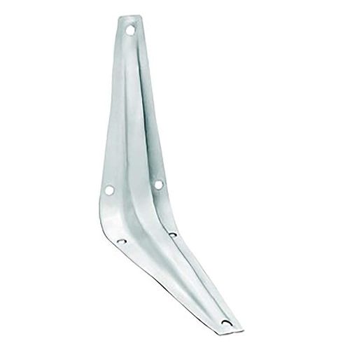 National Hardware N172-619 Stainless Steel Shelf Bracket - Grey
