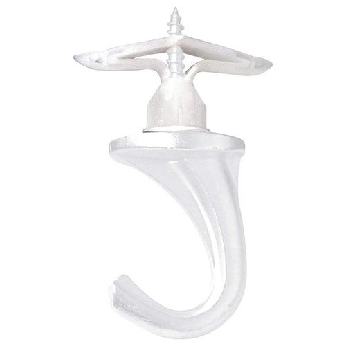 Hillman 2Ct Small Versa Hook, White