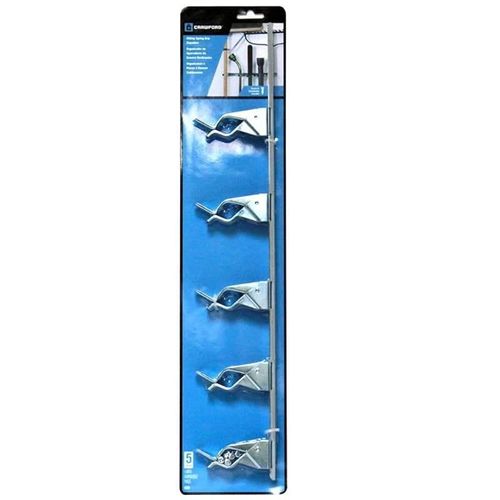 Crawford Sg5 17 Inch Sliding Spring Grip Organizer Bar