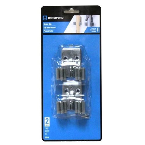 Crawford Ss28-6 Pack Of 2 Broom Clip