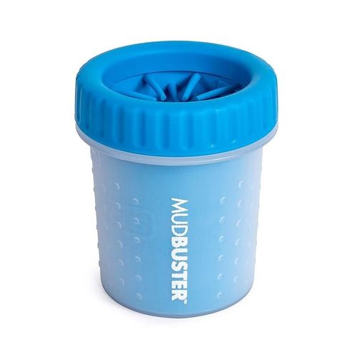 Dexas Mudbuster Portable Dog Paw Washer/Paw Cleaner, Small, Pro Blue