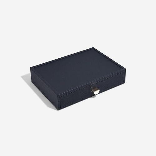 Stackers Classic Necklace Drawer, Pebble - Navy Blue