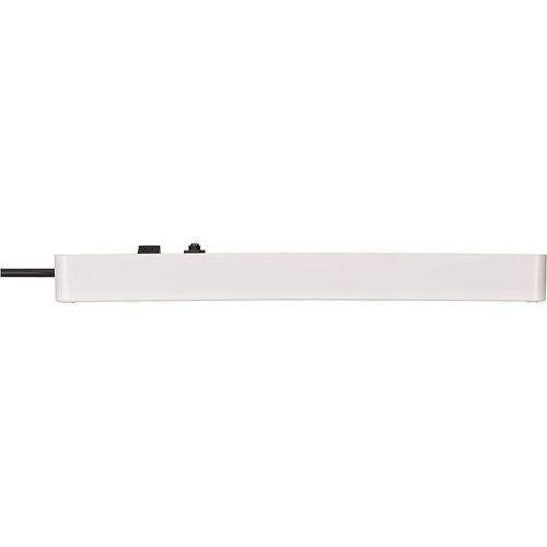 Brennenstuhl Ecolor 5-Way Extension Lead - White/Black
