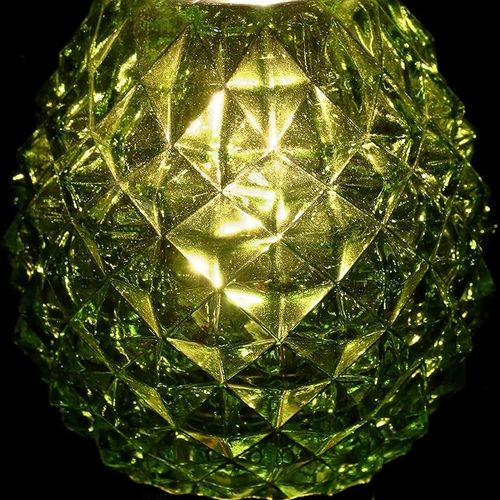 Exhart Solar And Pineapple Garden Stake - Green