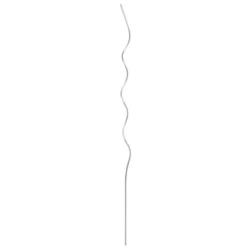 20 pcs Spiral Plant Supports 110 cm Galvanised Steel