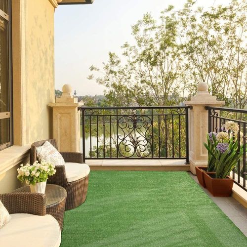 10 MM Artificial Grass Carpet Green 2x25meter