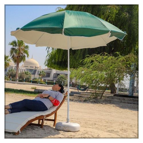 Round Umbrella UV Protection Waterproof Sunshade Beach Umbrella Without Stand