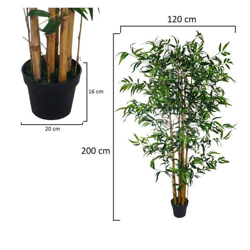 Nearly Natural Artificial Bamboo Tree 2 Meters High