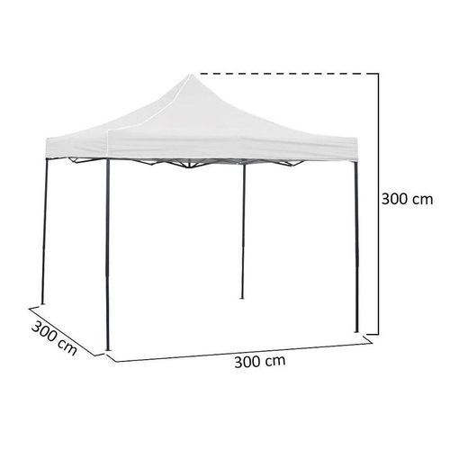 Pop Up Gazebo Tent Canopy with 2 side covers