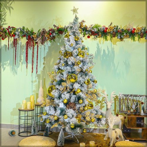 Artificial Christmas Tree With Stand Xmas Tree-6.8ft