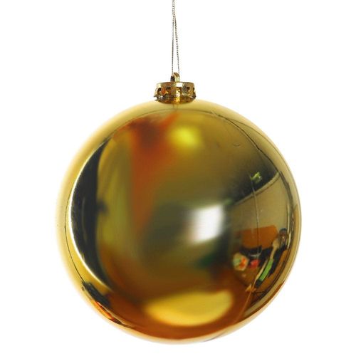 Yatai Christmas Ball Ornaments For Xmas With Hanging Loop - Gold