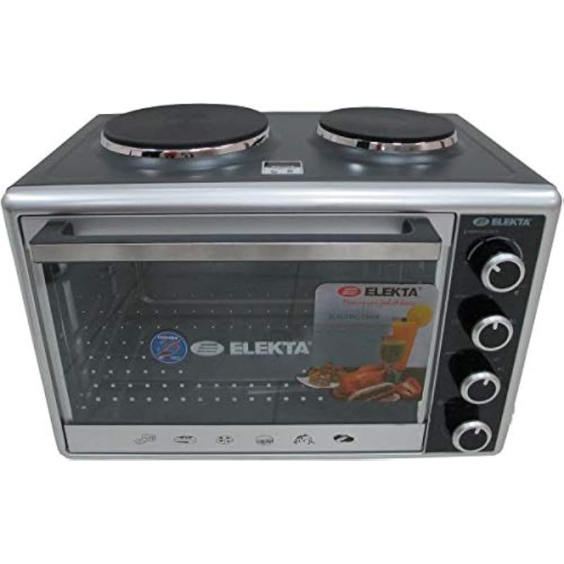 Buy Elekta Electric Oven with Two Hot Plate and Rotisserie Function