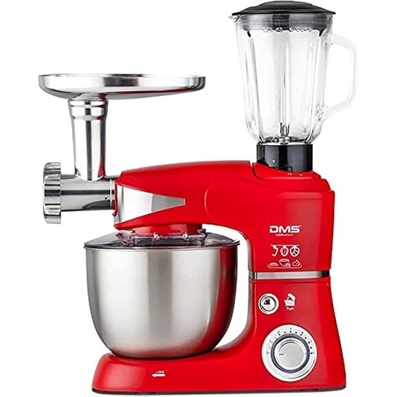 Buy DMS 3 in 1 Food processor, 5 Liter Mixer, Stainless Steel Bowl Meat