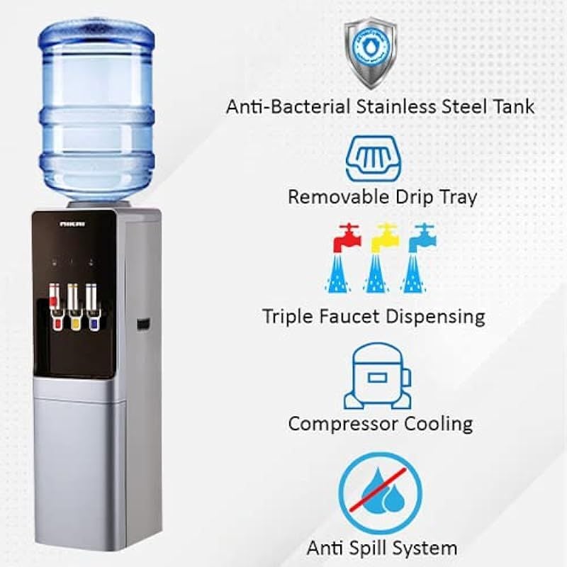 5 gallon water dispenser hot best sale and cold