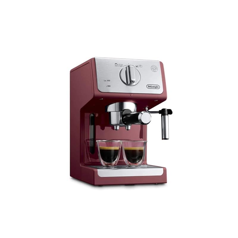 Buy Delonghi ECP33.21.R PUMP ESPRESSO COFFEE MACHINES Red Color