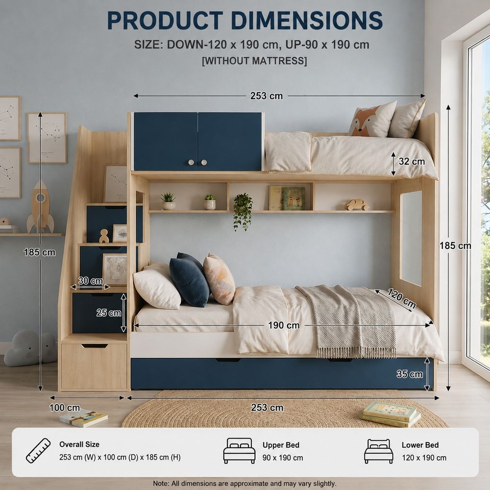 Ruhi Kids Bunk Bed