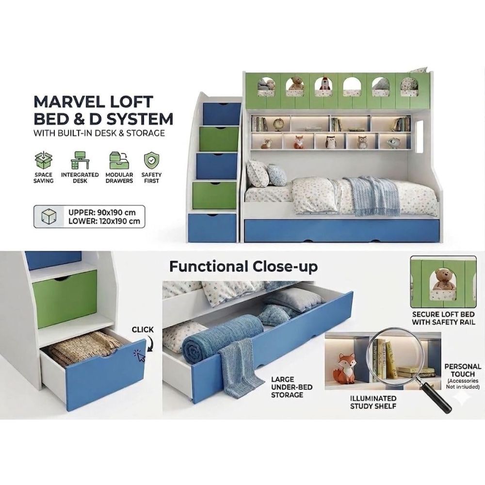 Ben Kids Bunk Bed
