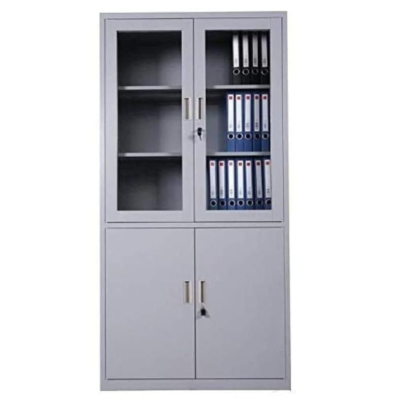 Glass file store cabinet