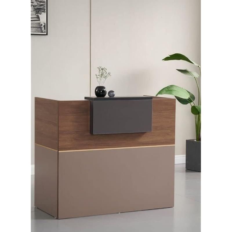 Modern Wooden Work Station, Reception Table, Office Table With New Look