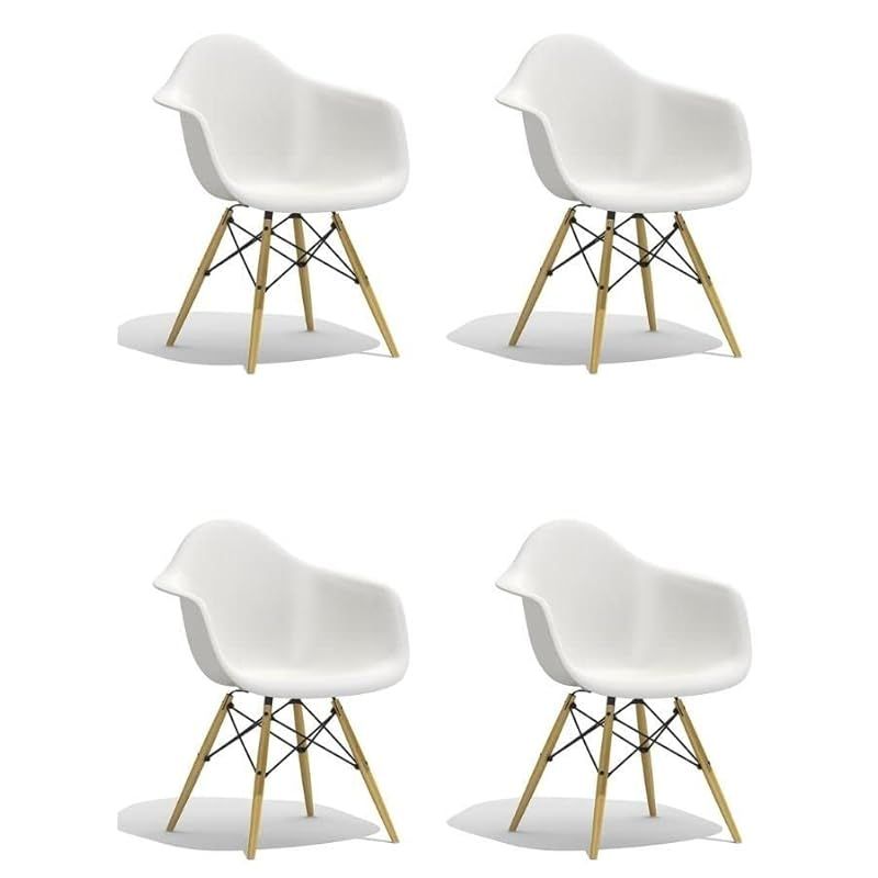 Mid century store modern plastic chairs