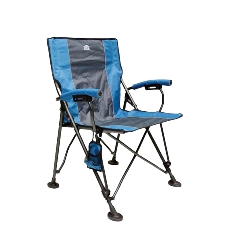 Buy Qualited Portable Folding Fishing Chair Lightweight Camping Back Rest  Stool Durable Beach Chair Suitable For Outdoor Activities Hiking Picnic  With Side Pockets Carry Bag Online