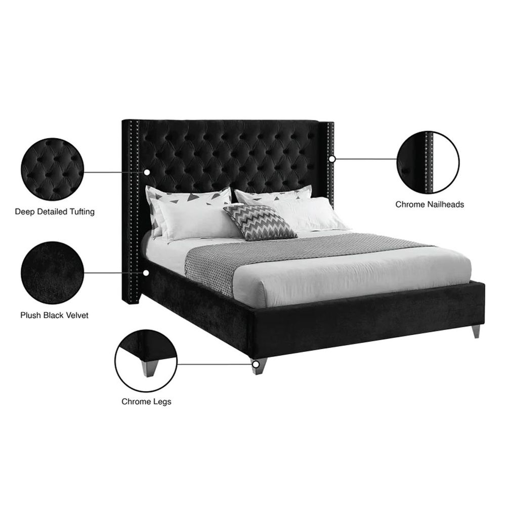 Black beds on sale for sale