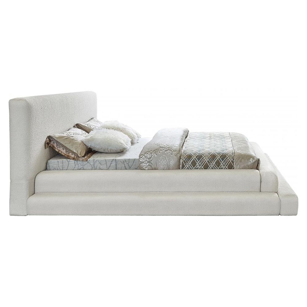 Cloud slipcovered 2024 platform bed