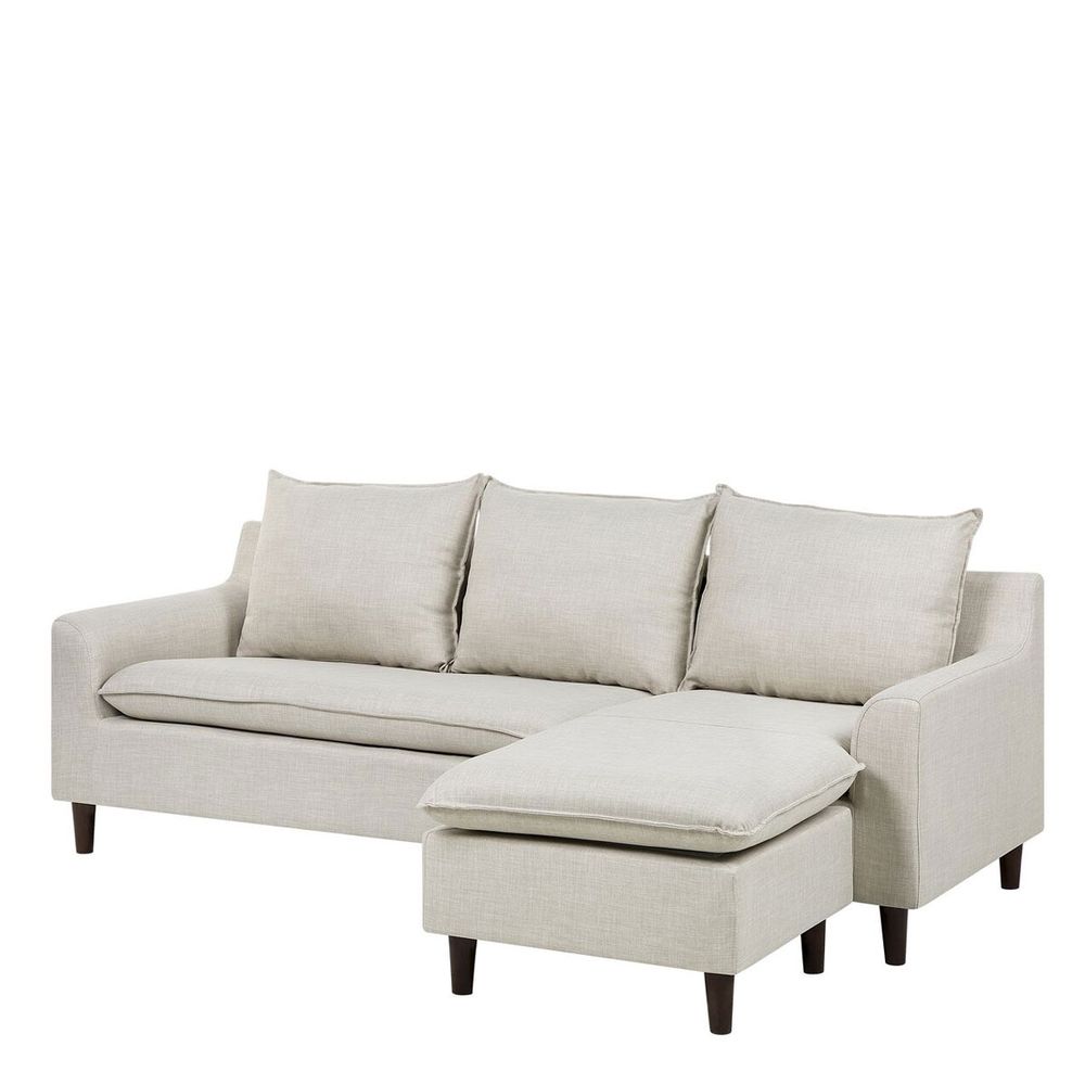 Corner on sale sofa beige