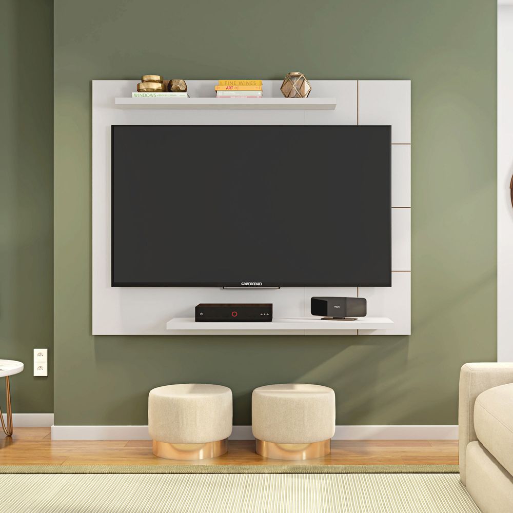 Wall mounted store media center