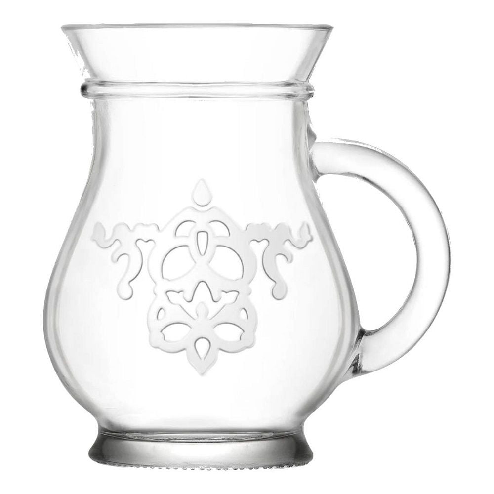 Lav 2-Piece Ayran Mug, 330 ml, Clear