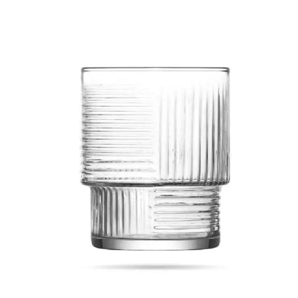 Lav 3-Piece Helen Soft Drink Tumbler Set, 230 ml, Clear