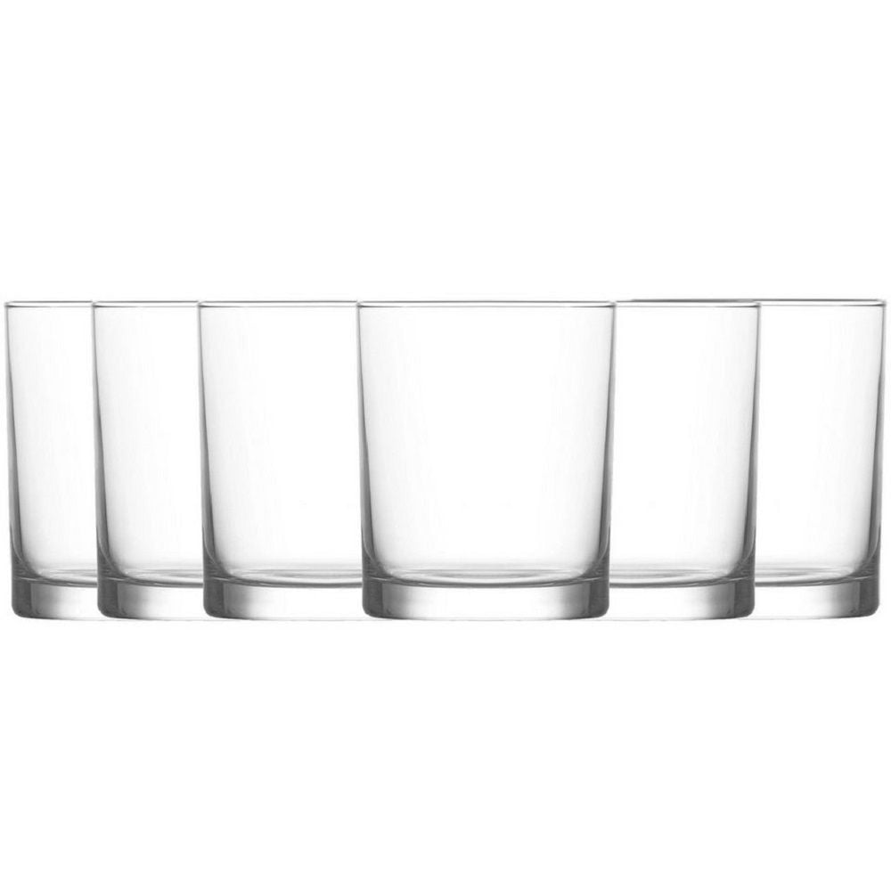 Lav 6-Piece Liberty Tumbler Set, 265 ml, Clear