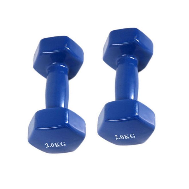 Set Of 2 Hexagonal Dumbbell 2x2Kgkg