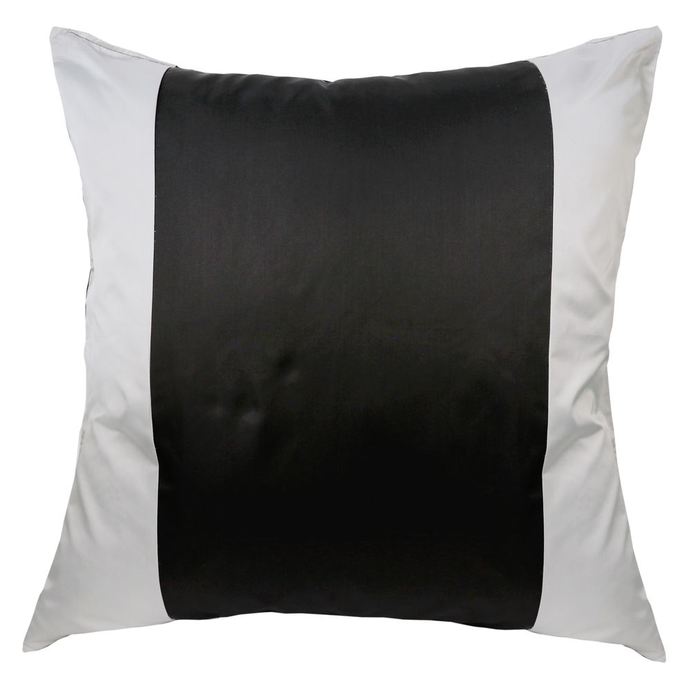 Black and white floor sales pillow