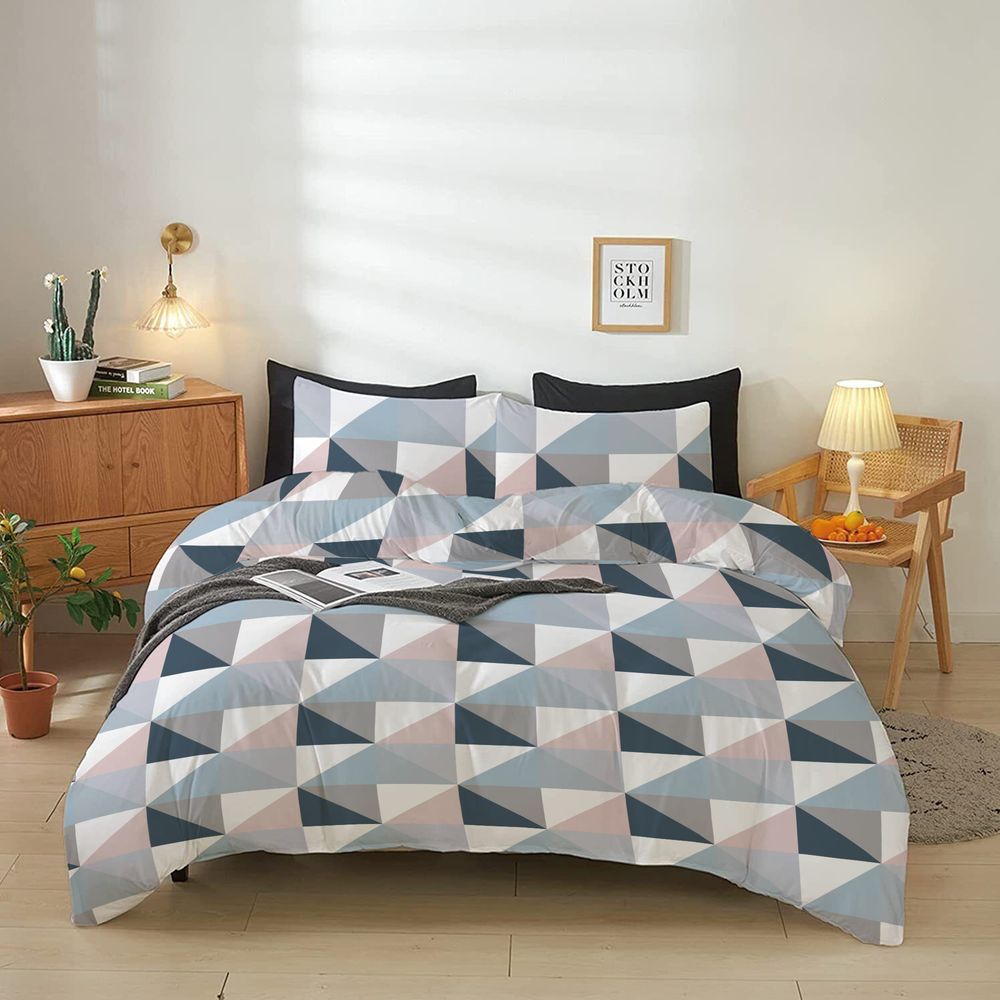 Geometric comforter shop set queen