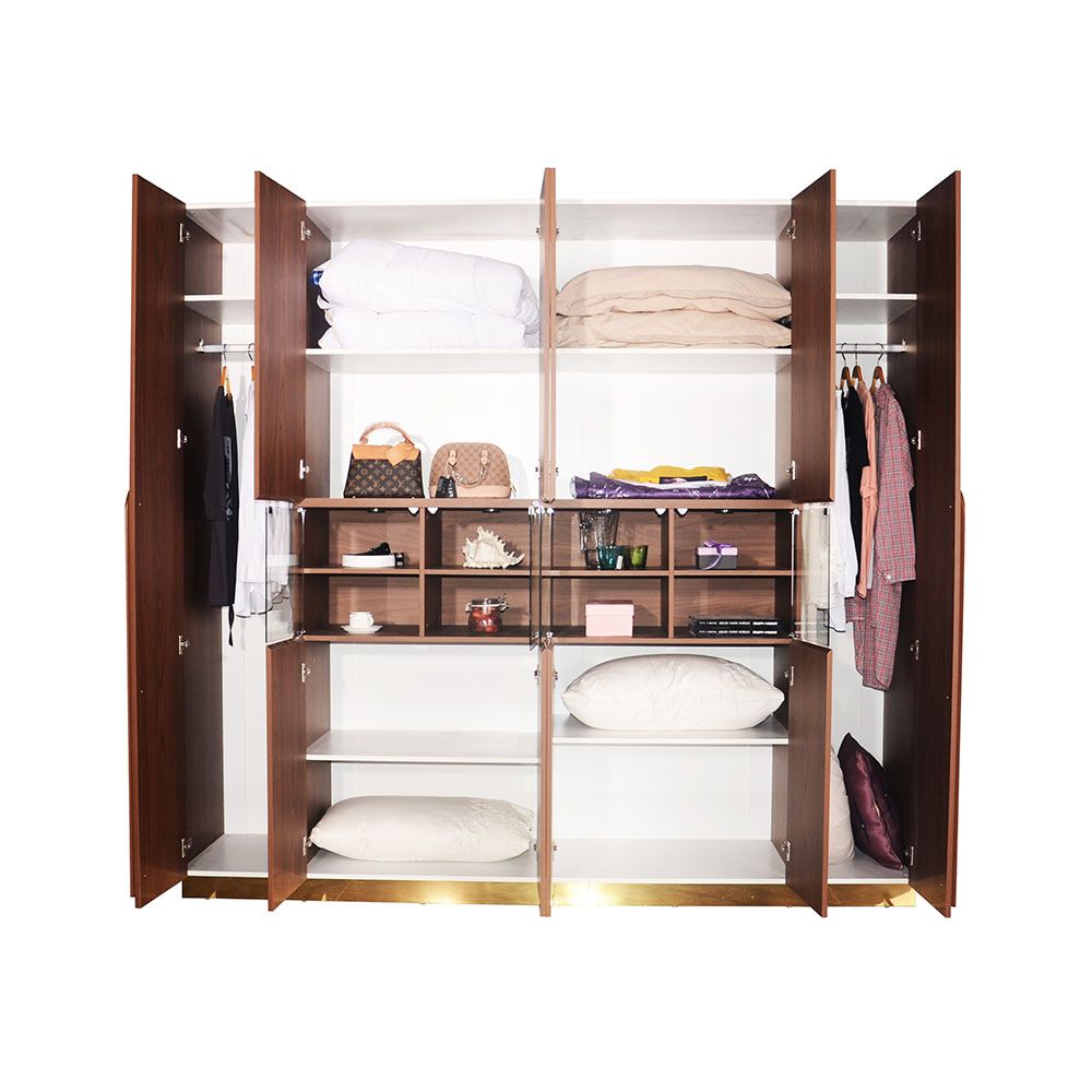 Ronin Bedroom Set - Beige/Golden - With 2-Year Warranty