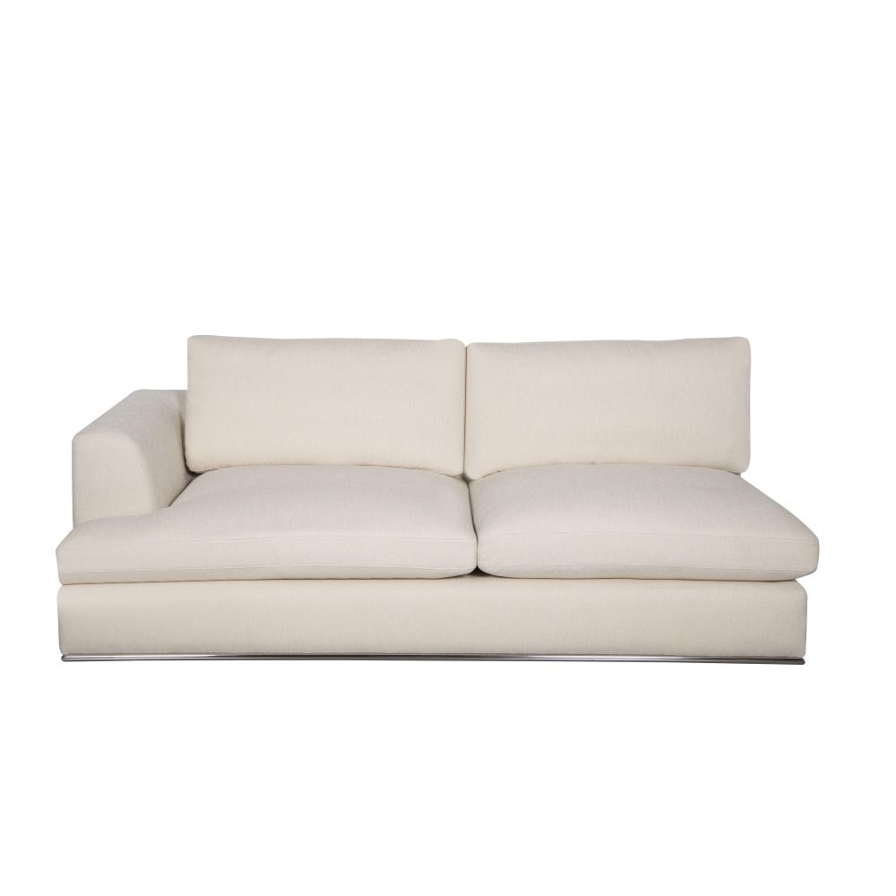 Paddington 7-Seater Modular Sectional Sofa Set - Ivory - With 2-Year Warranty