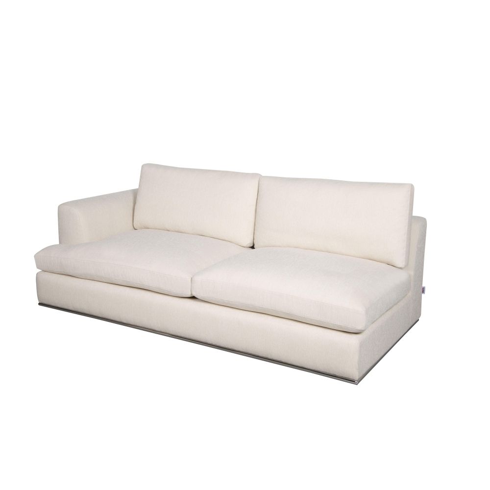 Paddington 7-Seater Modular Sectional Sofa Set - Ivory - With 2-Year Warranty