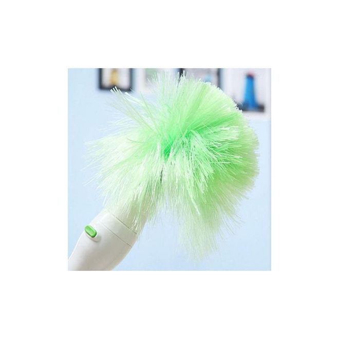 Multifunctional Electric Feather Duster Green/White