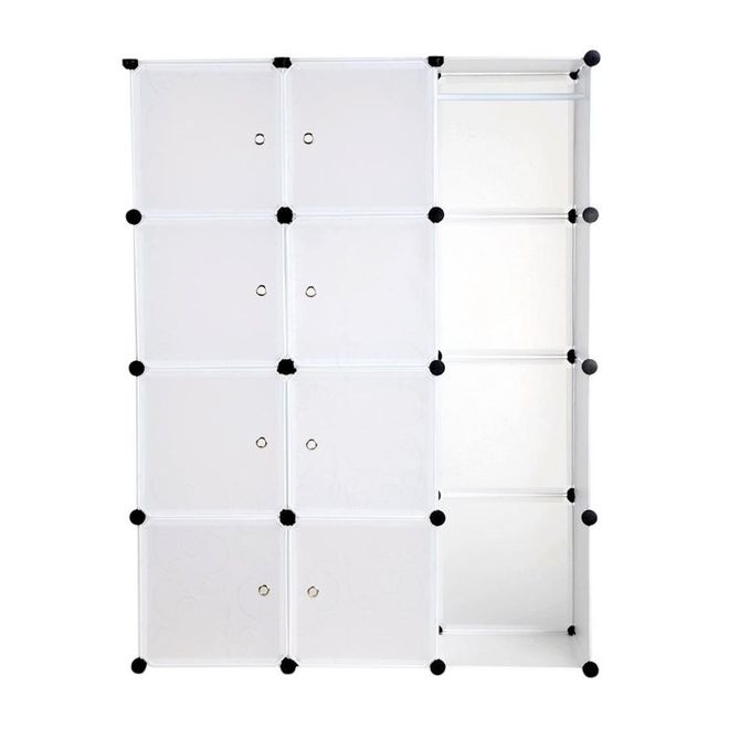 Buy 12 Cubes Wardrobe Storage White Online Danube Home UAE