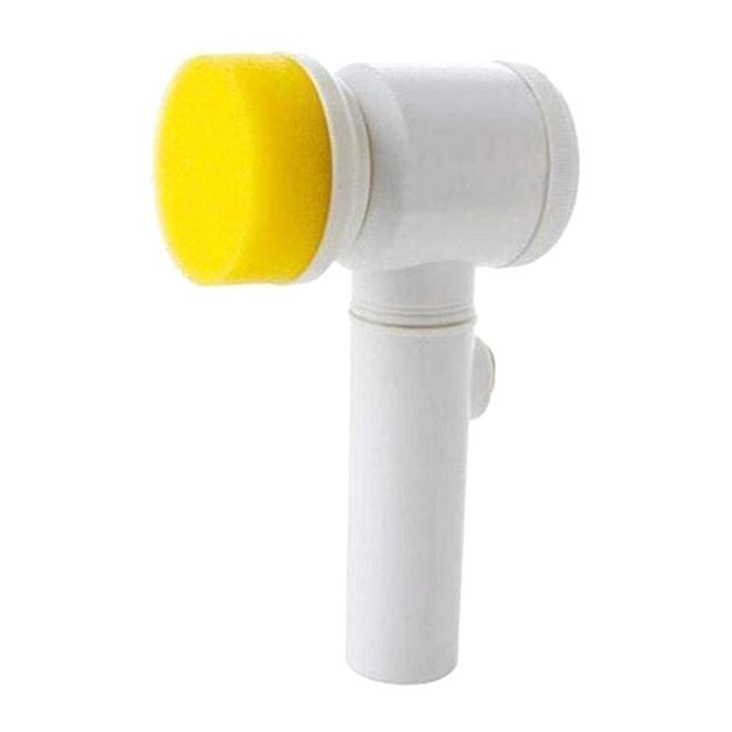 Buy 5 in 1 Electric Magic Cleaning Brush White/Yellow 1.8 x 8.4 x 4.4inch  Online