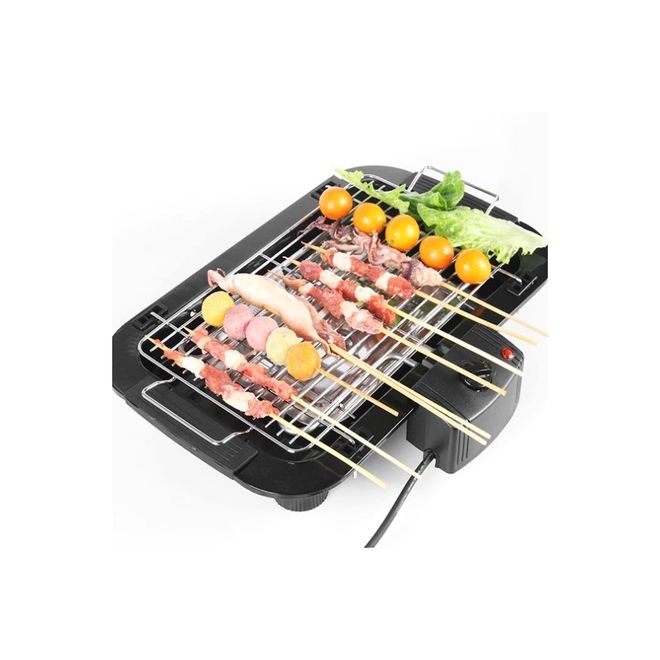 Electric Smokeless Grill YBBQ007 Black