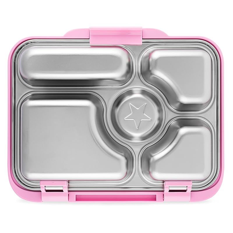 Yumbox Presto Leakproof Stainless Steel Leakproof Bento Box (Rose Pink)