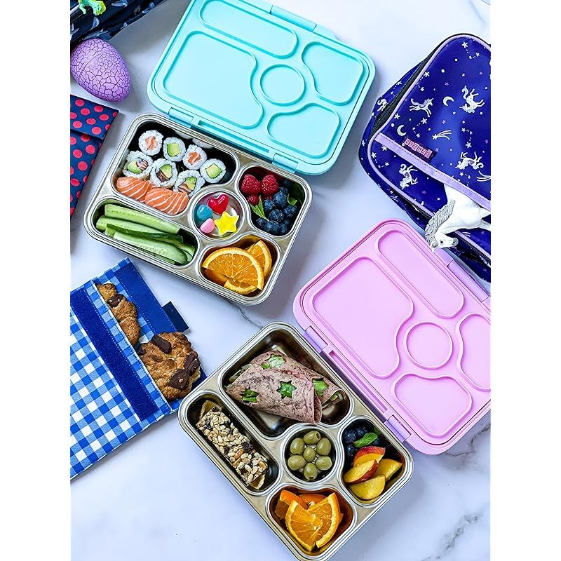 Yumbox Presto Leakproof Stainless Steel Leakproof Bento Box (Rose Pink)