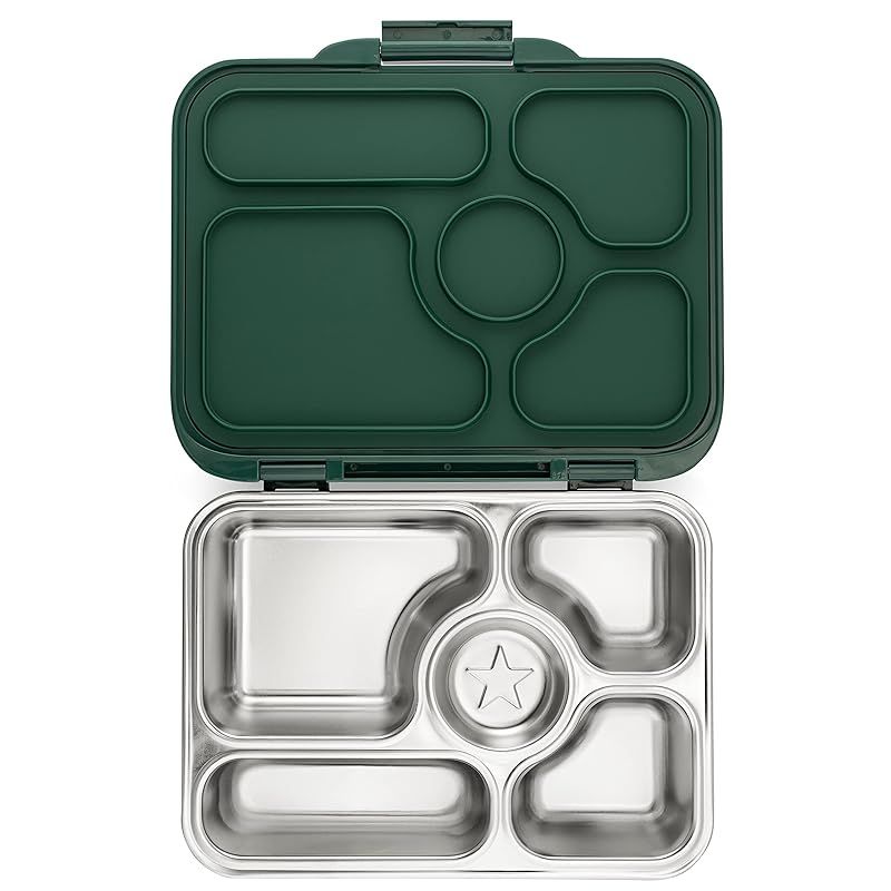 Yumbox Presto Leakproof Stainless Steel Leakproof Bento Box (Kale Green)