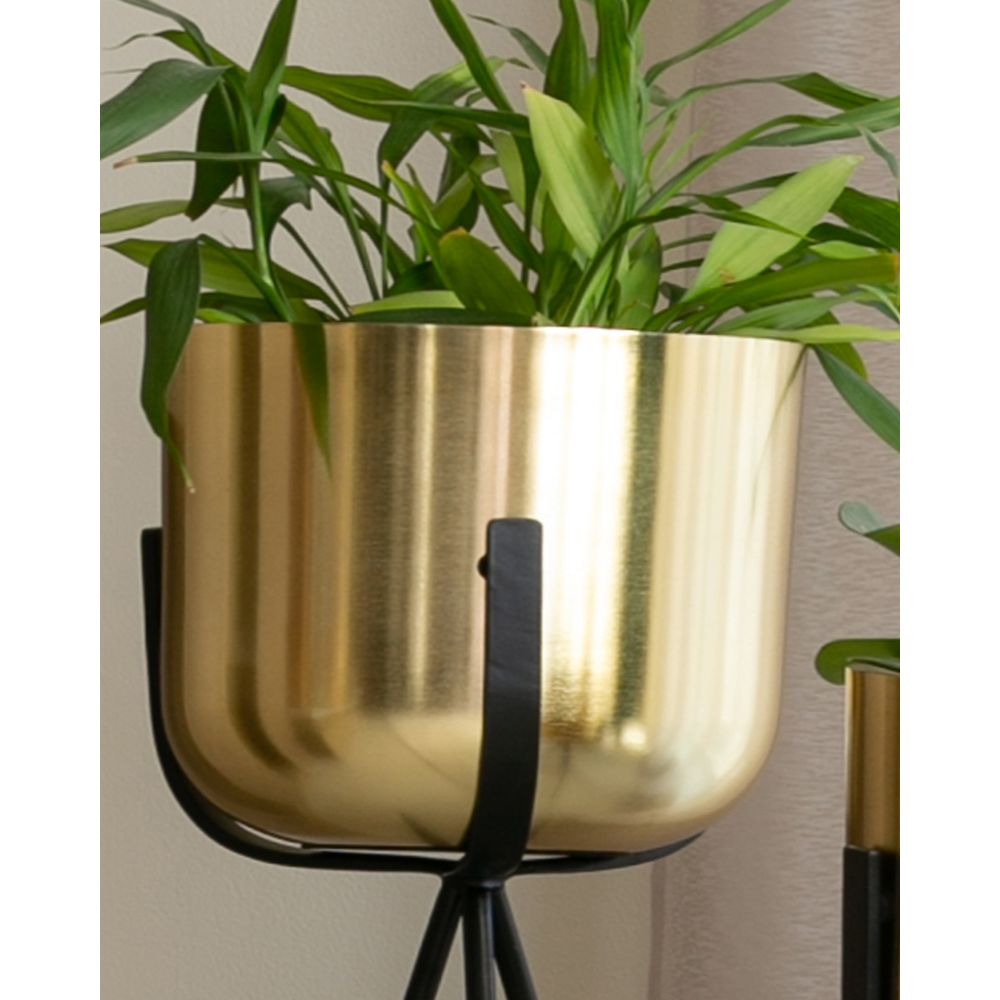 ALTO METAL PLANTER - TALL