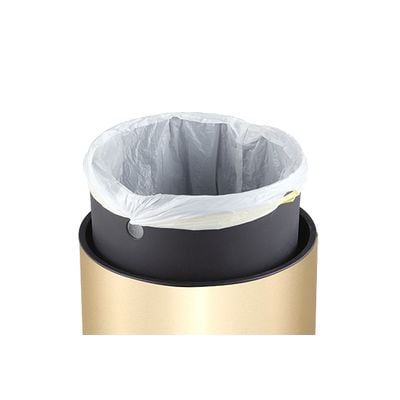 Eko Motion Sensor Operated Soft Open And Close Lid Round Bin 35L Gold Bin