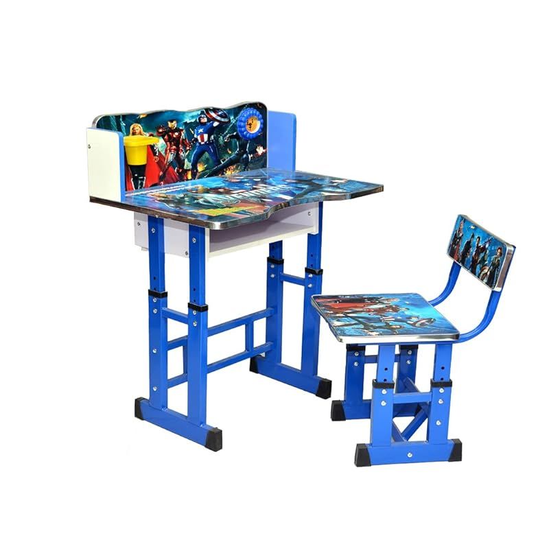 Foldable study table and store chair set