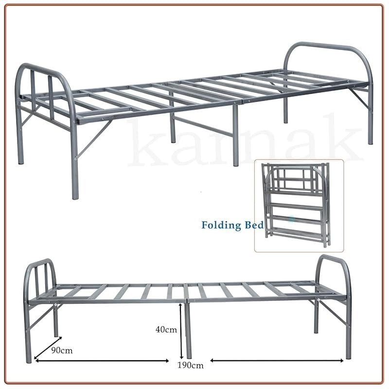 Foldable king deals bed frame